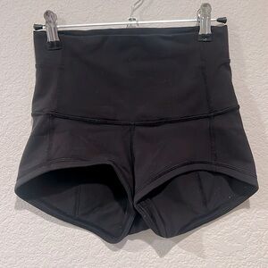 Lululemon high waist booty shorts